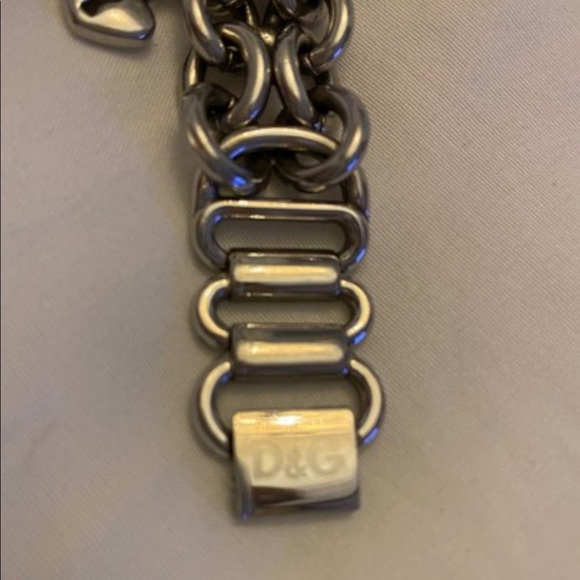 Dolce & Gabbana Chain Link Band Watch with Charms - Picture 8 of 9